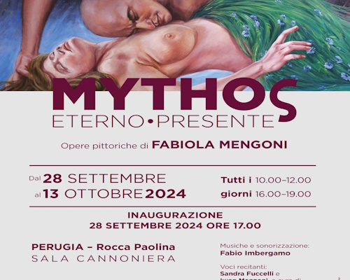  playbill Mythos - eterno presente - Perugia 